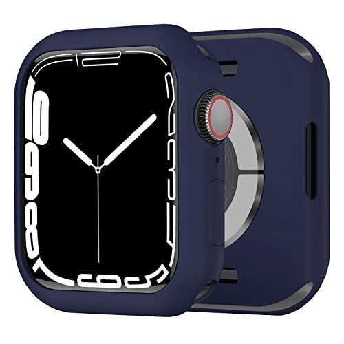 BOTOMALL Compatible with Apple Watch Bumper Case 41mm Series 9/8/7 Soft Flexible TPU Thin Lightweight Protective Cover for iWatch [NO Front Screen Protector] - 2