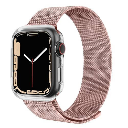 BOTOMALL Apple Watch 44 mm seriyali 6 5 4 SE bilan mos keladigan tampon qopqoq Yumshoq moslashuvchan TPU ingichka engil himoya qopqog'i iWatch uchun [Old ekran himoyachisi yo'q] - 4
