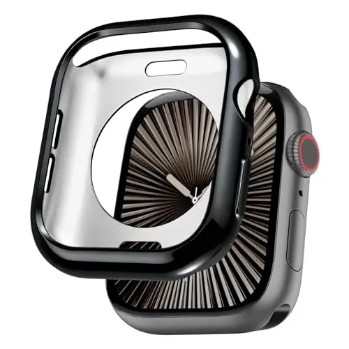 BOTOMALL Apple Watch Bumper Case 38mm Series 3/2 bilan mos keladi, yumshoq moslashuvchan TPU yupqa yengil himoya qopqog'i iWatch uchun [Old ekran himoyachisi YO'Q] - BOTOMALL (1)