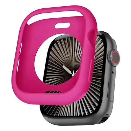 BOTOMALL Apple Watch Bumper Case 40mm Series 6/5/4, SE 3/2/1 bilan mos keladi, iWatch uchun yumshoq moslashuvchan TPU yupqa yengil himoya qopqog'i [Old ekran himoyachisi yo'q] - MODAZONE