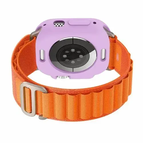 BOTOMALL Apple Watch Bumper Case Ultra 3(2025)/Ultra 2 / Ultra 49mm bilan mos keladi Yumshoq moslashuvchan TPU Yupqa yengil himoya qopqog'i iWatch uchun [Old ekran himoyachisi YO'Q] - 6