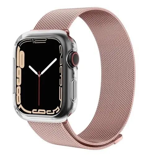 BOTOMALL Compatible with Apple Watch Bumper Case 46mm Series 11/10 Soft Flexible TPU Thin Lightweight Protective Cover for iWatch [NO Front Screen Protector] - 4