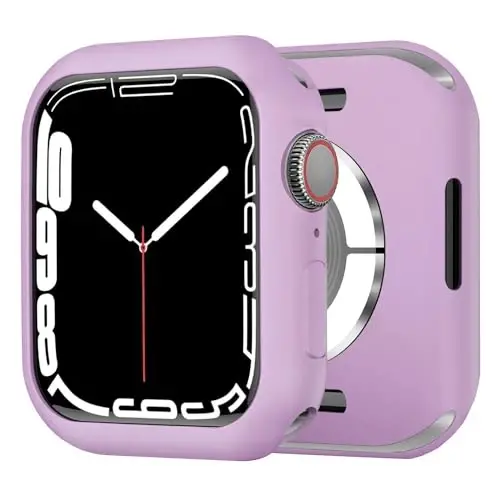 BOTOMALL Compatible with Apple Watch Bumper Case 45mm Series 9/8/7 Soft Flexible TPU Thin Lightweight Protective Cover for iWatch [NO Front Screen Protector] - 6