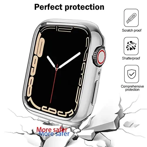 BOTOMALL Compatible with Apple Watch Bumper Case 42mm Series 3/2 Soft Flexible TPU Thin Lightweight Protective Cover for iWatch [NO Front Screen Protector] - 3