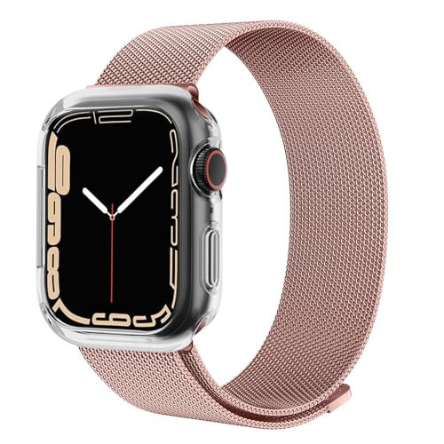 BOTOMALL Compatible with Apple Watch Bumper Case 44mm Series 6 5 4 SE Soft Flexible TPU Thin Lightweight Protective Cover for iWatch [NO Front Screen Protector] - 4