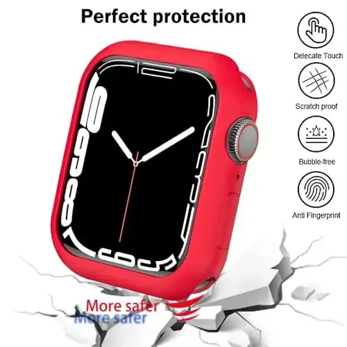 BOTOMALL Совместим с Apple Watch Bumper Case 42мм Series 11(2025)/10 Мягкий гибкий TPU Тонкий легкий защитный чехол для iWatch [БЕЗ защиты экрана] - 5