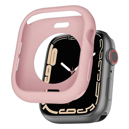 BOTOMALL Совместимый с Apple Watch Bumper Case 41 мм Серия 9 Серия 8 Серия 7 Мягкий Гибкий TPU Тонкий Легкий Защитный Чехол для iWatch [Нет Защитного Стекла] - 6