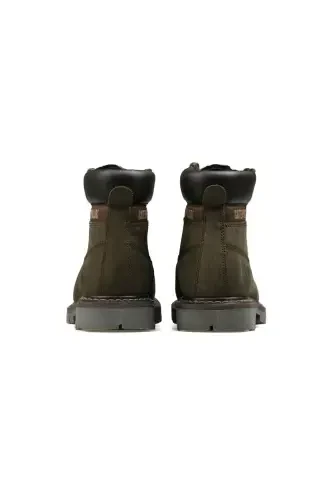 Botu 015G100095-Dark-Olıve-Nubuk Kahverengi Colorado-0095 - 4