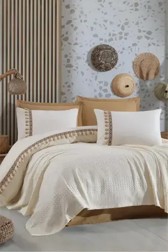 Boutique Double Pique Set Bohamline-ecru - 2