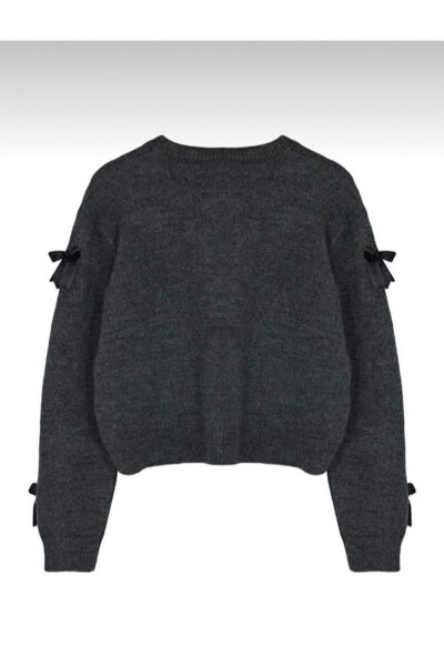 Bow Detail Knit Sweater - 13