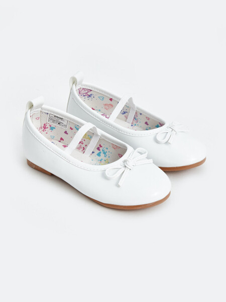 Bow Detailed Baby Girl Ballerina Flats - 6