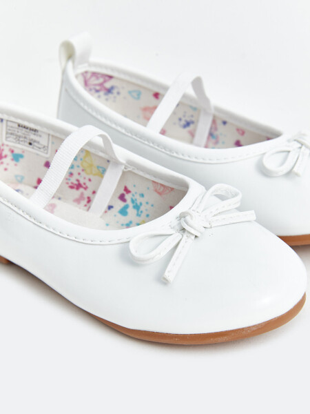 Bow Detailed Baby Girl Ballerina Flats - 8