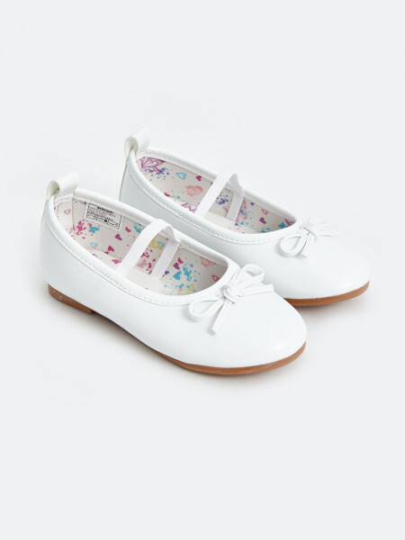 Bow Detailed Baby Girl Ballerina Flats - 1