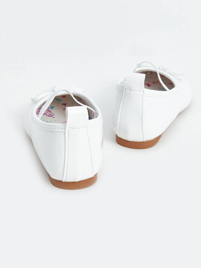 Bow Detailed Baby Girl Ballerina Flats - 5