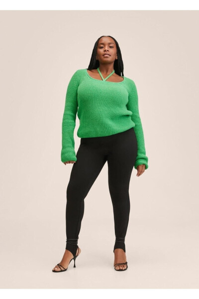 Bow Neck Sweater - 5