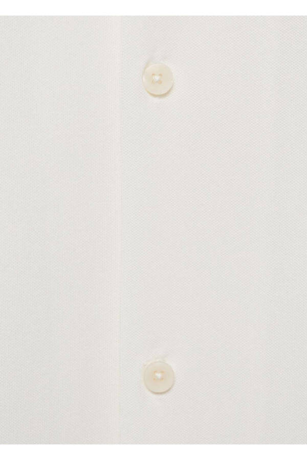 Bowling Collar Cotton Shirt - 5