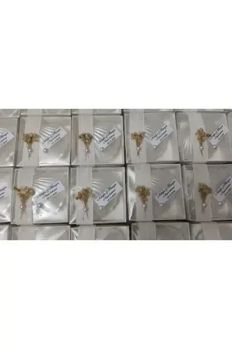 Boxed Oyster Candle Wedding, Engagement, Promise, Henna, Birth, Birthday, New Year Gift - 20 Pieces - SUNSHİNE HEDİYELİK (1)