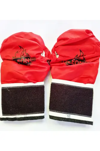 Boxing Glove OZ and Color Option Top Pocket без sponge - Red - 4