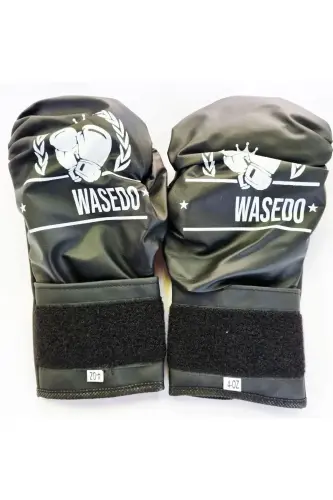 Boxing Glove OZ and Color Option Top Pocket Sleeveless-Black 