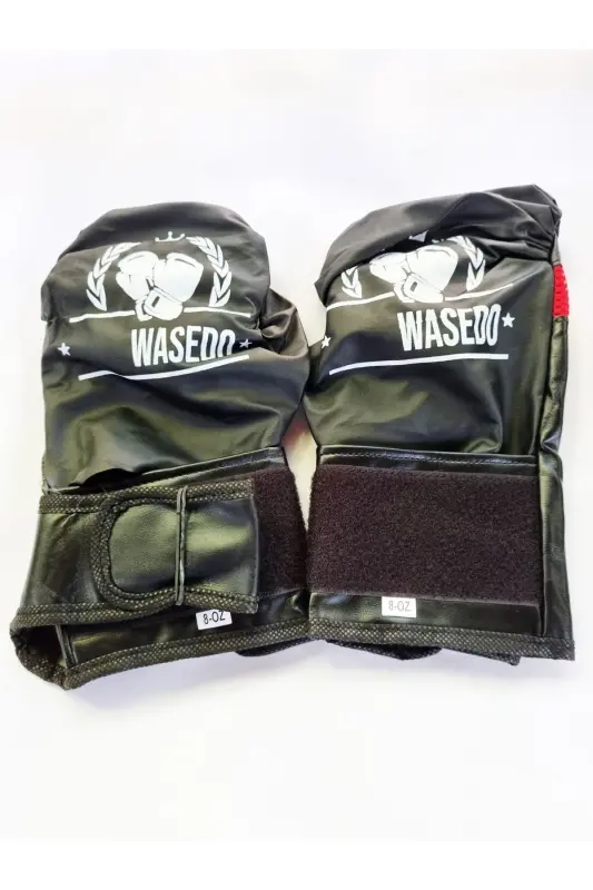 Boxing Glove OZ and Color Option Top Pocket Sleeveless-Black - 2