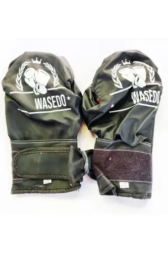 Boxing Glove OZ and Color Option Top Pocket Sleeveless-Black - 3