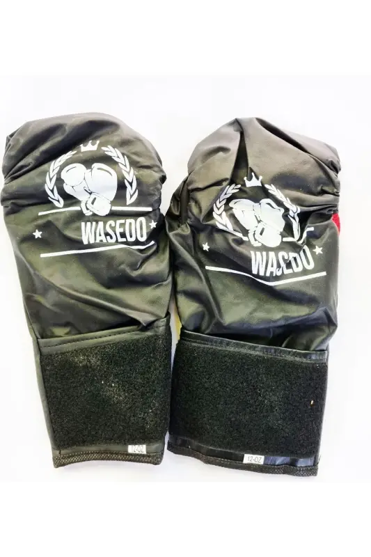 Boxing Glove OZ and Color Option Top Pocket Sleeveless-Black - 5