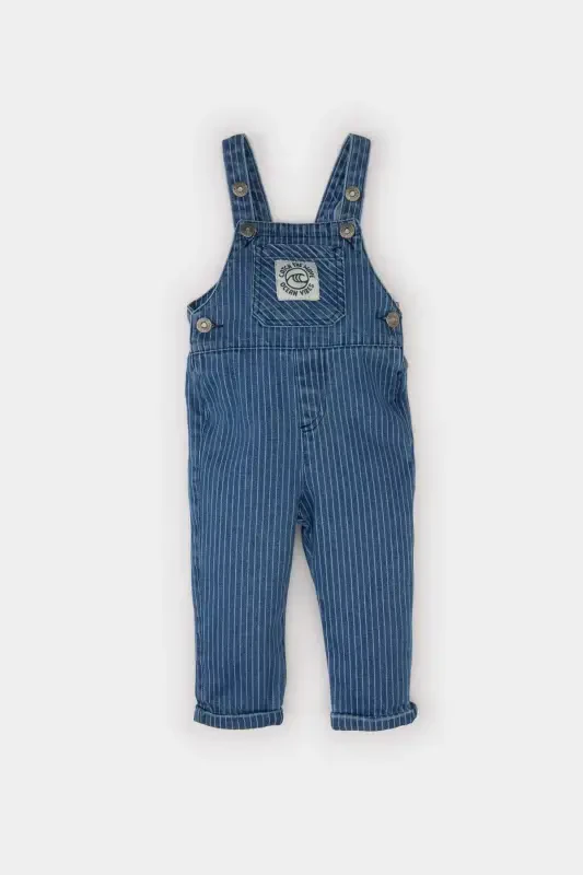 Boy Baby Jean Romper E0829a525sp - DEFACTO