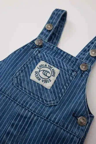 Boy Baby Jean Romper E0829a525sp - DEFACTO (1)