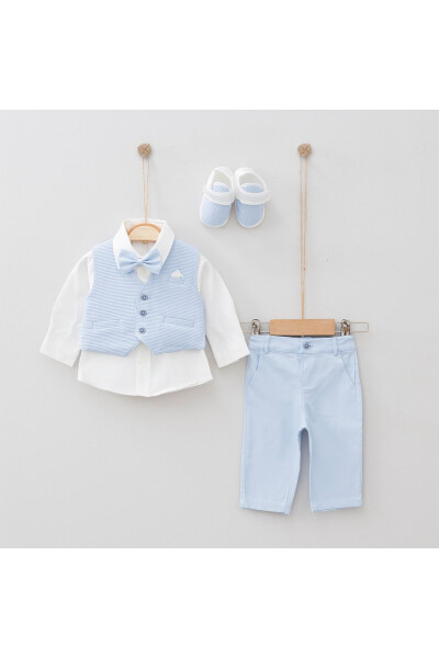 BOY BABY NEWBORN SET-Blue - PUGI BABY