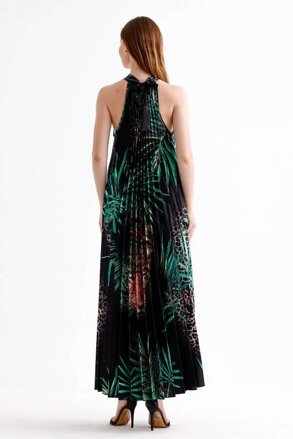 Bo'yinbog'li Burmali Raqamli bosilgan Yengsiz - 5