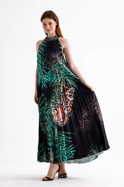 Bo'yinbog'li Burmali Raqamli bosilgan Yengsiz - 6