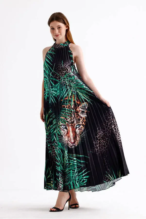 Bo'yinbog'li Burmali Raqamli bosilgan Yengsiz - 6