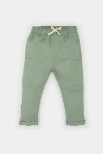 Boy's 2-Piece Set Long Sleeve Shirt Elastic Waist Pants E5317a525sp - DEFACTO (1)