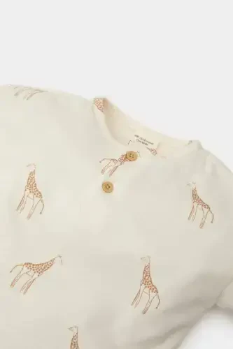 Boy's 2-Piece Set Long Sleeve Top Elastic Waist Pants E7728a525sp - 3