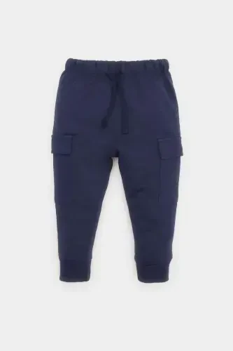 Boys' 2-Piece Set Printed Hoodie Short Sleeve Sweatshirt Joggers E4911a525sp - DEFACTO (1)