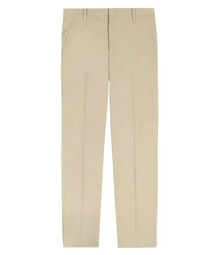 Boys' 8-20 Stretch Sharkskin Suit Pants - Beige 