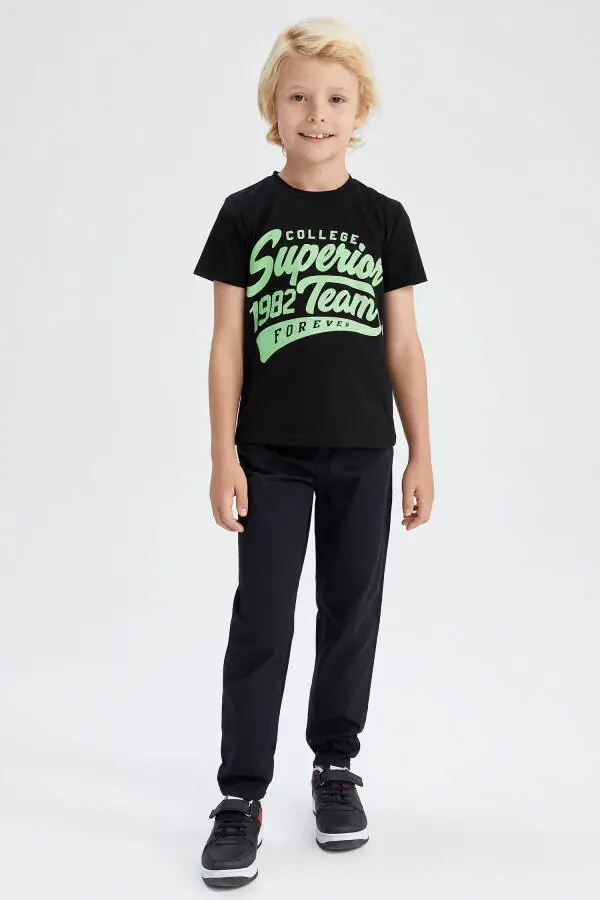 Boys' Anthracite Gabardine School Trousers - 4