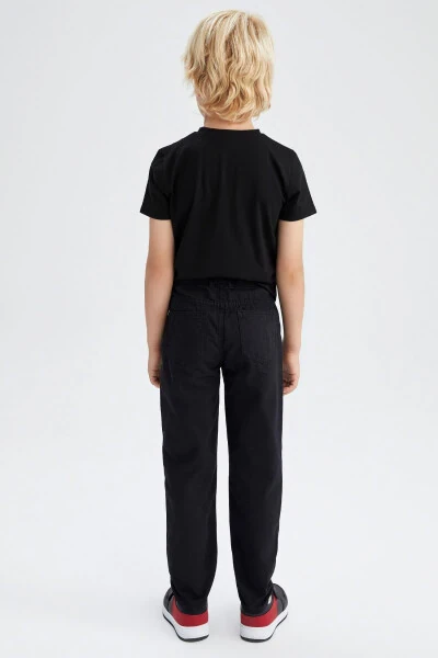 Boys' Anthracite Gabardine School Trousers - 7