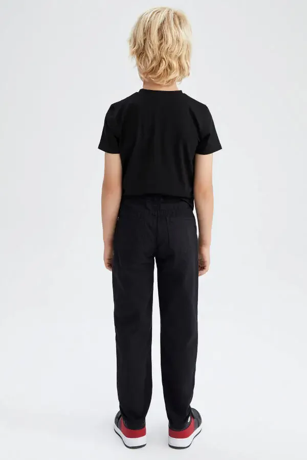 Boys' Anthracite Gabardine School Trousers - 7