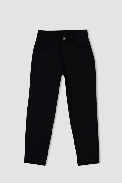 Boys' Anthracite Gabardine School Trousers - 8