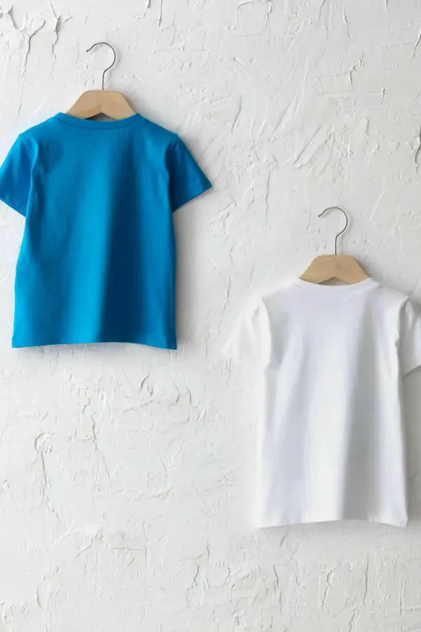 Baby Boy Optical White E5X T-Shirt - 2