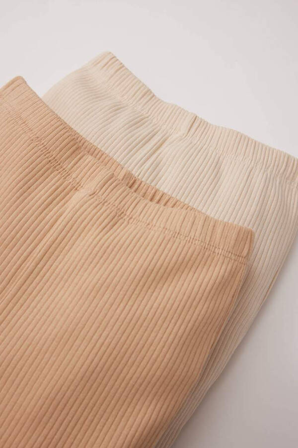 Boy's Baby Ribbed Undershirt 2-Pack Stone - 2