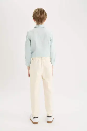 Boys' Balloon Fit Standard Leg Twill Pants B6709a824sp - 8