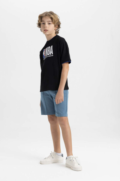 Boys Basic Bermuda Shorts Light Indigo - 4