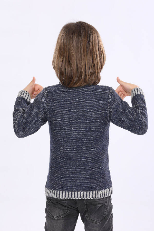 Boys' Basic Knit Sweater - 3