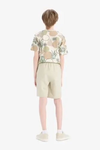 Boys Basic Shorts Light Khaki - 7