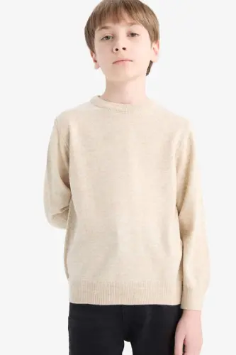 Boys' Bicycle Neck Knit Sweater A4992A824WN - 3