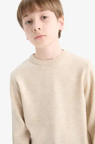 Boys' Bicycle Neck Knit Sweater A4992A824WN - 6
