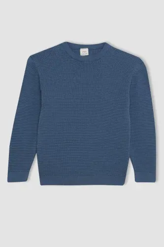 Boys' Bicycle Neck Sweater C2270A824WN 