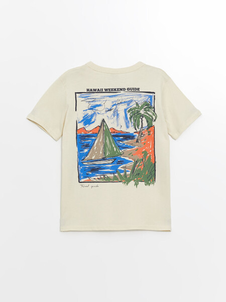 Boys' Bike Print Short Sleeve T-Shirt and Shorts - 4
